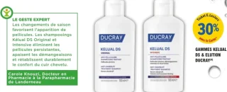 Gammes Kelual DS & Elution Ducray
