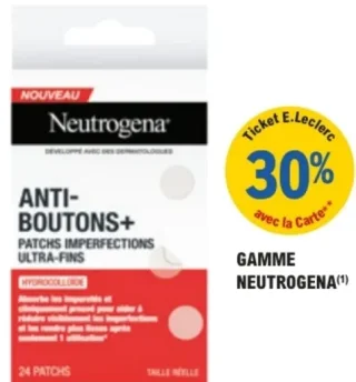 Patchs imperfections ultra-fins Anti-Boutons+ Neutrogena
