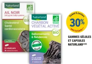 Gammes gélules et capsules Naturland