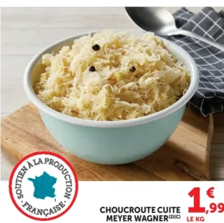 Choucroute cuite Meyer Wagner