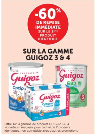 Gamme Guigoz 3 & 4