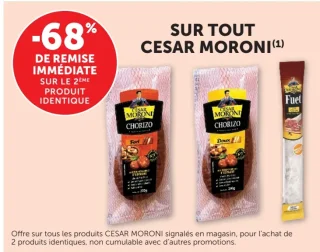 Chorizo et Fuet Cesar Moroni
