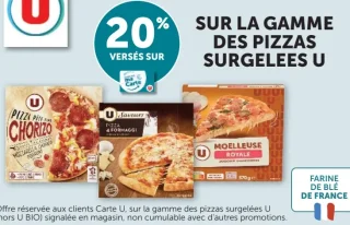 Pizzas surgelées U
