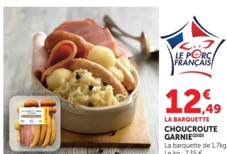 Choucroute Garnie Le Porc Français
