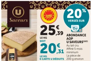 ABONDANCE AOP U SAVEURS