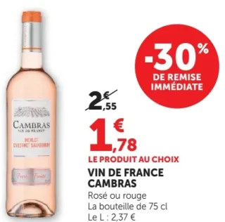 Vin de France Cambras