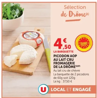 Picodon AOP au lait cru Fromagerie de la Drôme