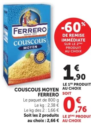 COUSCOUS MOYEN FERRERO
