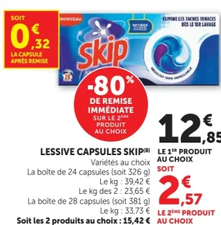 LESSIVE CAPSULES SKIP