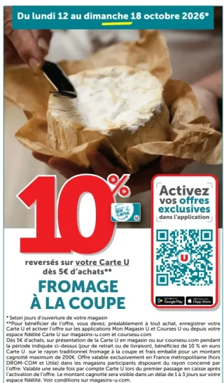 Fromage à la coupe