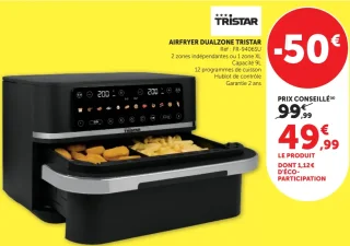 Airfryer Dualzone Tristar