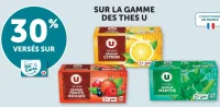 Sur la gamme des thés U