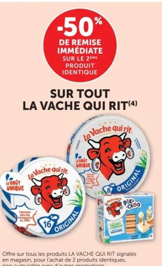 Gamme La Vache Qui Rit (Original et Pik & Croq)