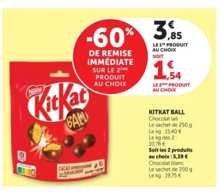 Chocolat KitKat Ball