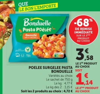 Poêlée surgelée Pasta Bonduelle