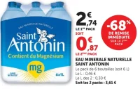 Eau Minérale Naturelle Saint Antonin