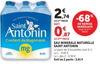 Eau Minérale Naturelle Saint Antonin