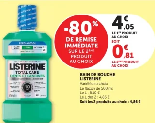 Bain de bouche Listerine