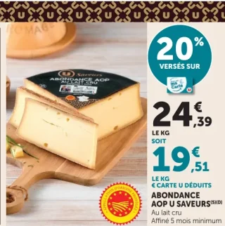 Abondance AOP U Saveurs