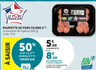 Paupiette de porc filière U