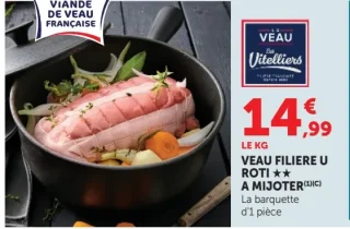 Veau Filière U Rôti à mijoter - Les Vitelliers