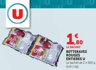 BETTERAVES ROUGES ENTIERES U