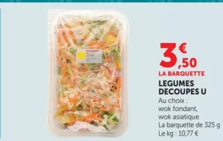 LEGUMES DECOUPES U