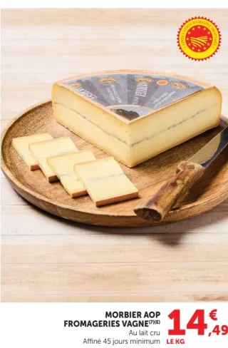 Morbier AOP Fromageries Vagne