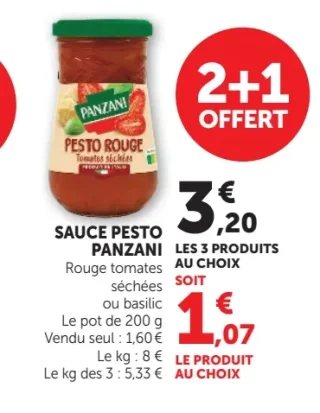 Sauce Pesto Panzani