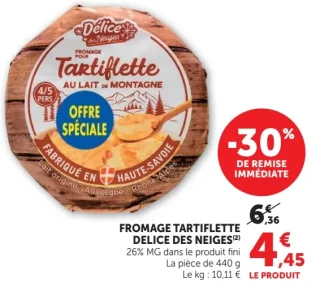 FROMAGE TARTIFLETTE DELICE DES NEIGES
