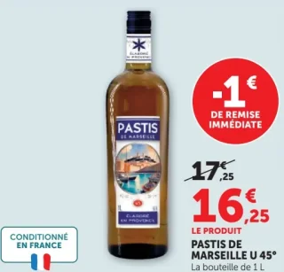 Pastis de Marseille U 45°