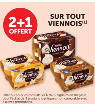 Crèmes dessert Nestlé Viennois