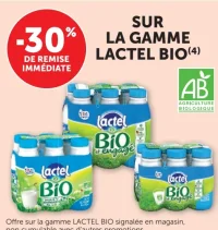 Lait Lactel Bio et engagé
