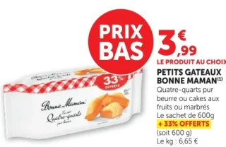 PETITS GATEAUX BONNE MAMAN
