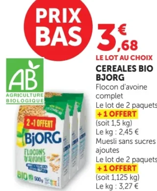 CEREALES BIO BJORG
