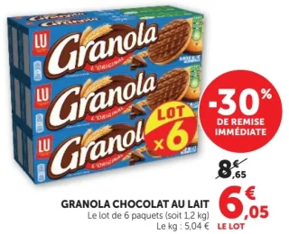 Granola Chocolat Au Lait LU