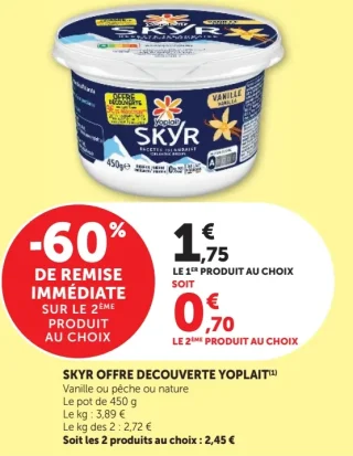 SKYR OFFRE DECOUVERTE YOPLAIT