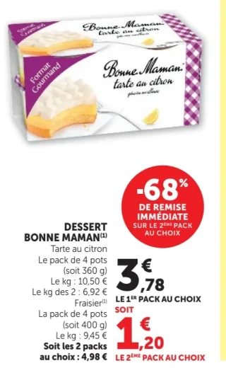 DESSERT BONNE MAMAN