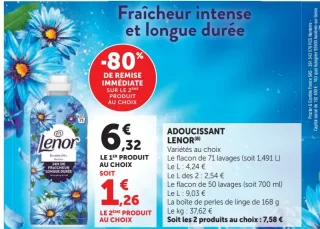 Adoucissant Lenor