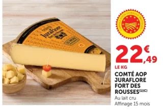 Comté AOP Juraflore Fort des Rousses