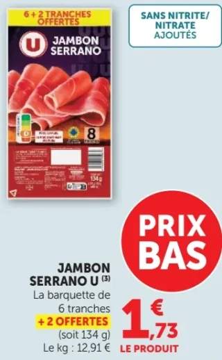 Jambon Serrano U