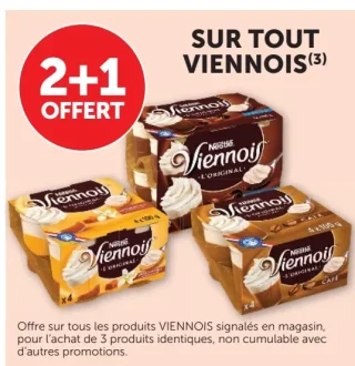 Desserts Lactés Nestlé Viennois