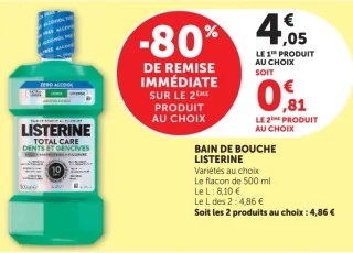 Bain de bouche Listerine