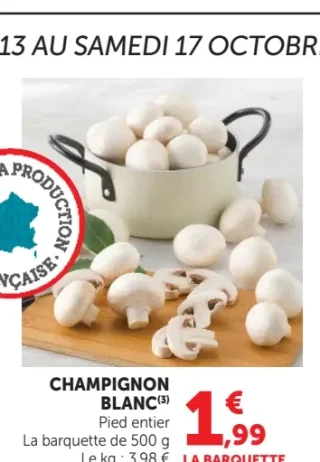 CHAMPIGNON BLANC