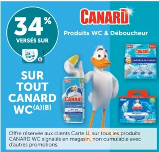 Produits WC Canard