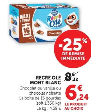 Recre Ole Mont Blanc