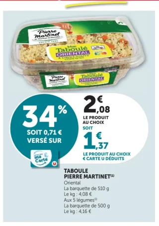 Taboule Pierre Martinet Oriental