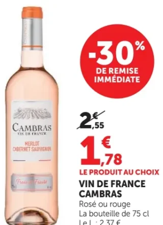 Vin de France Cambras