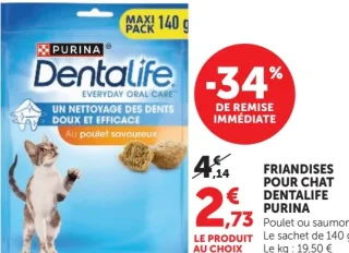 Friandises pour chat Purina Dentalife