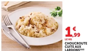 Choucroute cuite aux lardons